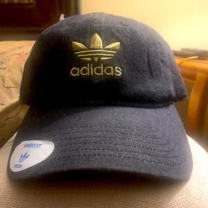 NWT Adidas Women black denim cap